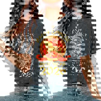 Chinese Zodiac Horse2026 Decorations Year Of The Horse 2026 Women's Oversized Comfort T-Shirt - Monsterry