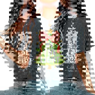 Christian Be The Light Christmas Tree Bible Verse Christians Women's Oversized Comfort T-Shirt - Thegiftio