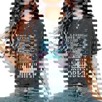 Coffee And Modular アナログシンセサイザー 波形シンセ レディースオーバーサイズコンフォートTシャツ - Kawaiitshirt