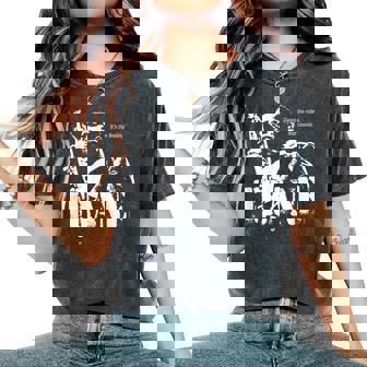 Coltrane Jazz Wisdomaxophonist Musician 1色 レディースオーバーサイズコンフォートTシャツ - Kawaiitshirt