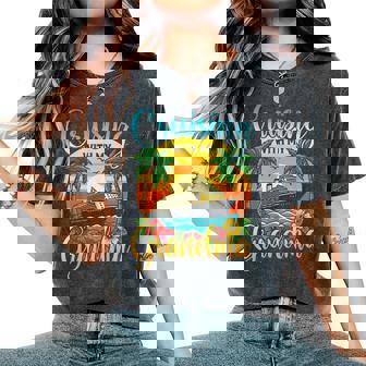 Cruising With My Grandma Grandmother Cruise Vacation Women's Oversized Comfort T-Shirt | Seseable FR