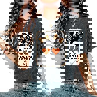 Cute Basketball Girl Bleached Leopard Basketball Girls Teens Tank Top Women's Oversized Comfort Colors T-Shirt | Mazezy