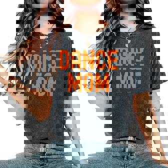Dance Mom Orange Matching Parents レディースオーバーサイズコンフォートTシャツ - Kawaiitshirt