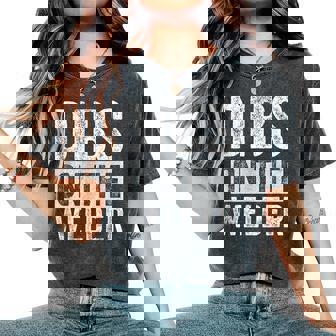 Dibs On The Welder Wife Girlfriend Women's Oversized Comfort Colors T-Shirt | Mazezy