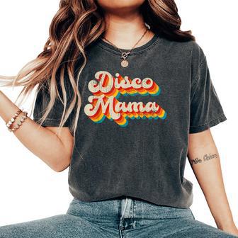 Disco Costume 70S Vintage Retro Disco Mama Women's Oversized Comfort T-Shirt - Thegiftio UK