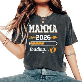 Donna Mamma 2026 Loading Regalo Divertente Per La Madre In Attesa Con Collo A T-shirt comoda oversize da donna - Novitaregali