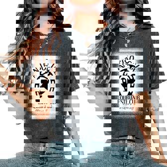 Equestrian Antisocial Club Horse Lover Equestrian Women's Oversized Comfort Colors T-Shirt | Mazezy