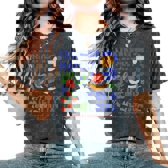 Farmers Market Fruit Aesthetic Foodie Tomato Girl Summer Women's Oversized Comfort T-Shirt - Monsterry