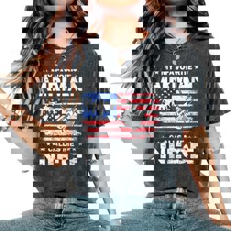 My Favorite Airman Calls Me Niece USAF Flag US Air Force Women's Oversized Comfort Colors T-Shirt | Mazezy