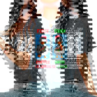 First Coffee Then Data Sped Teacher Working A Break Women's Oversized Comfort T-Shirt - Monsterry