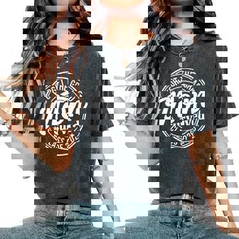 Forget The Grad Mom Survived Class Of 2026 Senior 2026 Women's Oversized Comfort T-Shirt - Monsterry