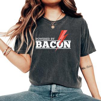 Bacon For Boys Girls Pork Bacon Lover Women's Oversized Comfort T-Shirt | Mazezy