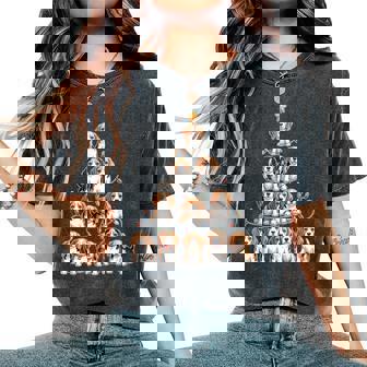 Beagle Christmas Tree Dog Lovers Xmas Women's Oversized Comfort T-Shirt - Monsterry