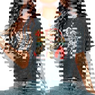 Christmas 41 Meme Brainrot Santa Claus Boys Women's Oversized Comfort T-Shirt - Monsterry