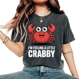 Crab Costume For Crab Eating Fan Crab Lover Women's Oversized Comfort T-Shirt - Thegiftio UK