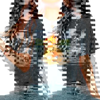 Doll Face Clothes Meme Vintage Swimming Women's Oversized Comfort T-Shirt | Seseable FR