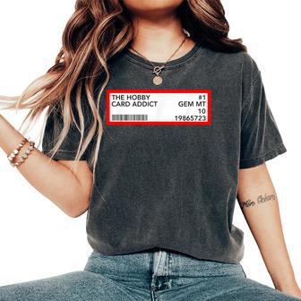 Gem Mint Graded Baseball Card Grade Trading Cards Women's Oversized Comfort T-Shirt - Thegiftio UK