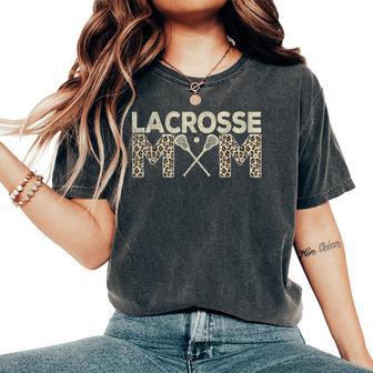 Lacrosse Mom Lacrosse Player Mom Women's Oversized Comfort T-Shirt - Thegiftio UK