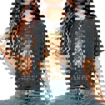 Litter’S Full Cat Coffee Christmas Cat Mom Cat Lover Women's Oversized Comfort T-Shirt | Mazezy