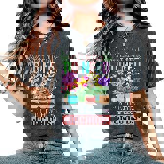 Orchid Plant Lover Florist Orchid Flower Women's Oversized Comfort T-Shirt - Thegiftio