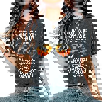 Girl Loves Sunshine And Slingshots Shirt For Woman Girls Women's Oversized Comfort Colors T-Shirt | Mazezy