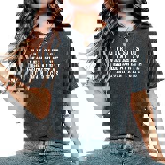 Girls Just Wanna Have 基本的な人権 レディースオーバーサイズコンフォートTシャツ - Kawaiitshirt