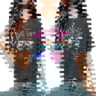 Girls Trip South Carolina 2026 Weekend Vacation Beach Group Women's Oversized Comfort Colors T-Shirt | Mazezy