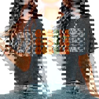 Gobble Turkey Thanksgiving Fall Thanksgiving Men Women's Oversized Comfort T-Shirt | Mazezy