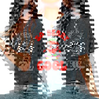 Groovy So Berry Cool Strawberry Lover Fruit Season Boy Women's Oversized Comfort T-Shirt | Seseable CA