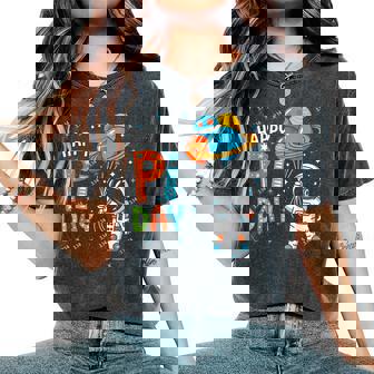 Happy Pi Day 2026 Teacher 314 Pi Is Forever Women's Oversized Comfort T-Shirt - Thegiftio