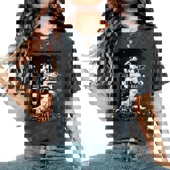 Hot Girl Edm シャツ メンズ セクシー ブロンド Dj レイブ B&W 長袖tシャツ レディースオーバーサイズコンフォートTシャツ - Kawaiitshirt