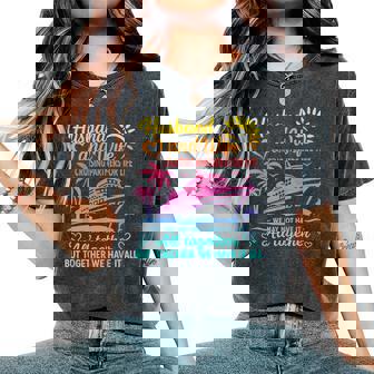 Husband And Wife Cruising Partners For Life Travel Vacation Women's Oversized Comfort T-Shirt - Monsterry