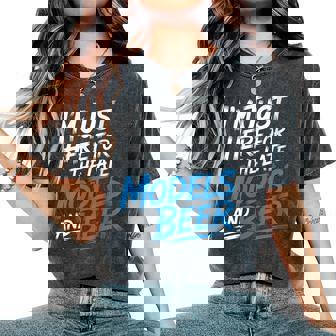 I'm Just Here For The Late Models And Beer Women's Oversized Comfort Colors T-Shirt | Mazezy