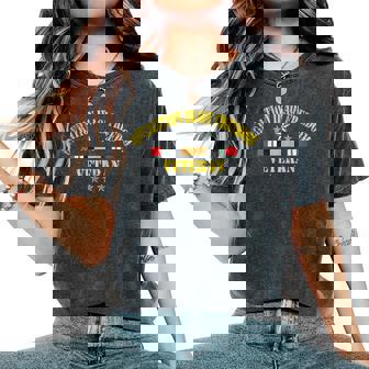 Iraq Operation Iraqi Freedom Veteran Day Patriotic Vintage Women's Oversized Comfort Colors T-Shirt | Mazezy