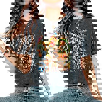 Italian-Brainrot Ai生成動物 Z世代 男性 女性 若者 レディースオーバーサイズコンフォートTシャツ - Kawaiitshirt