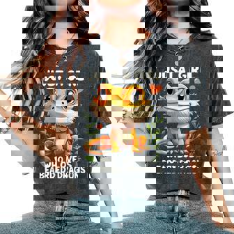 Just A Girl Who Loves Bearded Dragons Women's Oversized Comfort T-Shirt | Seseable FR