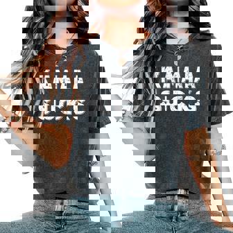 Kamalaucks Kamala Harrisucks And Women レディースオーバーサイズコンフォートTシャツ - Kawaiitshirt