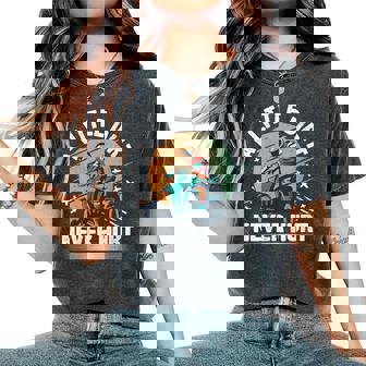 A Little Dirt Never Hurt ATV Quad Four Wheeler Gear Mudding Women's Oversized Comfort Colors T-Shirt | Mazezy