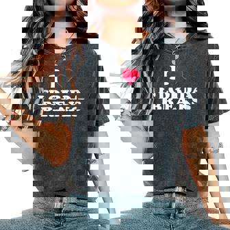 I Love Florida Breaks House Music Breakbeat Women's Oversized Comfort Colors T-Shirt | Mazezy