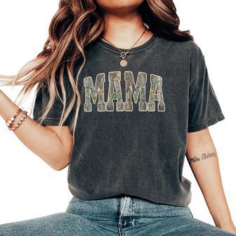 Mama Camouflage Mommy Happy Mother's Day Mom Life Women's Oversized Comfort T-Shirt - Thegiftio UK