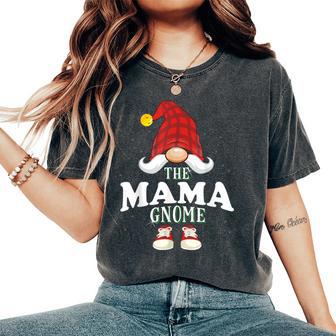 The Mama Gnome Family Christmas Pajama Women's Oversized Comfort T-Shirt - Thegiftio UK
