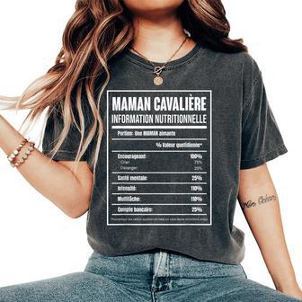Maman Cavaliere Equitation T-shirt oversize confortable pour femme - Cadeauxyz