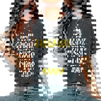 Mamma Di Figlio Calciatore Testo Divertente Mamme T-shirt comoda oversize da donna - Novitaregali