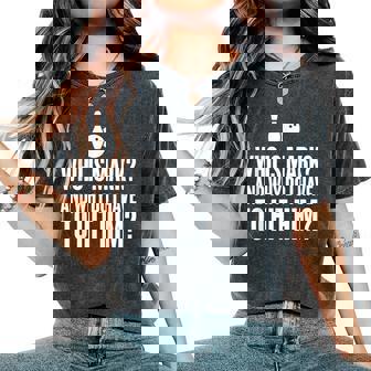 Who Is Mark Bowling For & Women Women's Oversized Comfort T-Shirt | Seseable CA