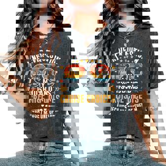 Matching Couples Cruise Candy Husband And Wife Cruise Women's Oversized Comfort T-Shirt - Monsterry