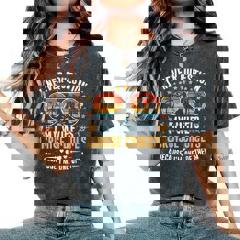 Matching Couples Cruise Candy Husband And Wife Cruise Women's Oversized Comfort T-Shirt | Seseable UK