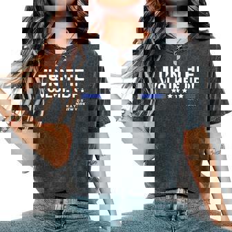 Mayor Zohran Mamdani New York Turn The Volume Up Women's Oversized Comfort T-Shirt - Thegiftio