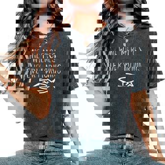 Mercies Jesus Christian Prayers Womens Women's Oversized Comfort T-Shirt | Mazezy