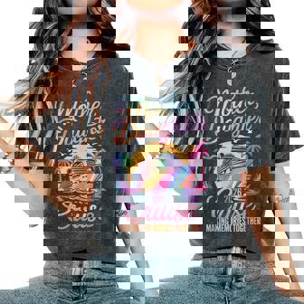 Mom Daughter Vacation Mother Daughter Cruise 2026 Trip Women's Oversized Comfort T-Shirt | Seseable CA