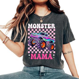 Monster Truck Mama Monster Truck Mom Family Matching Women's Oversized Comfort T-Shirt - Thegiftio UK